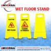 wet floor stand