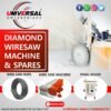 Diamond Wire Saw Machine & Spares