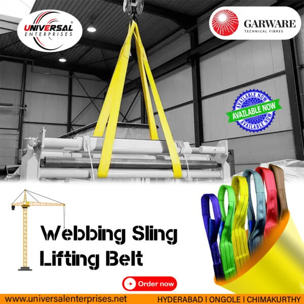 Webbing Sling Garware Lifting Web Sling Supplier and Dealer India Hyderabad Telangana Andhra Pradesh