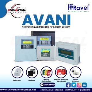 Fire Alarm System FAS Solution Company - Ravel Make in India Telangana Hyderabad and Andhra Pradesh