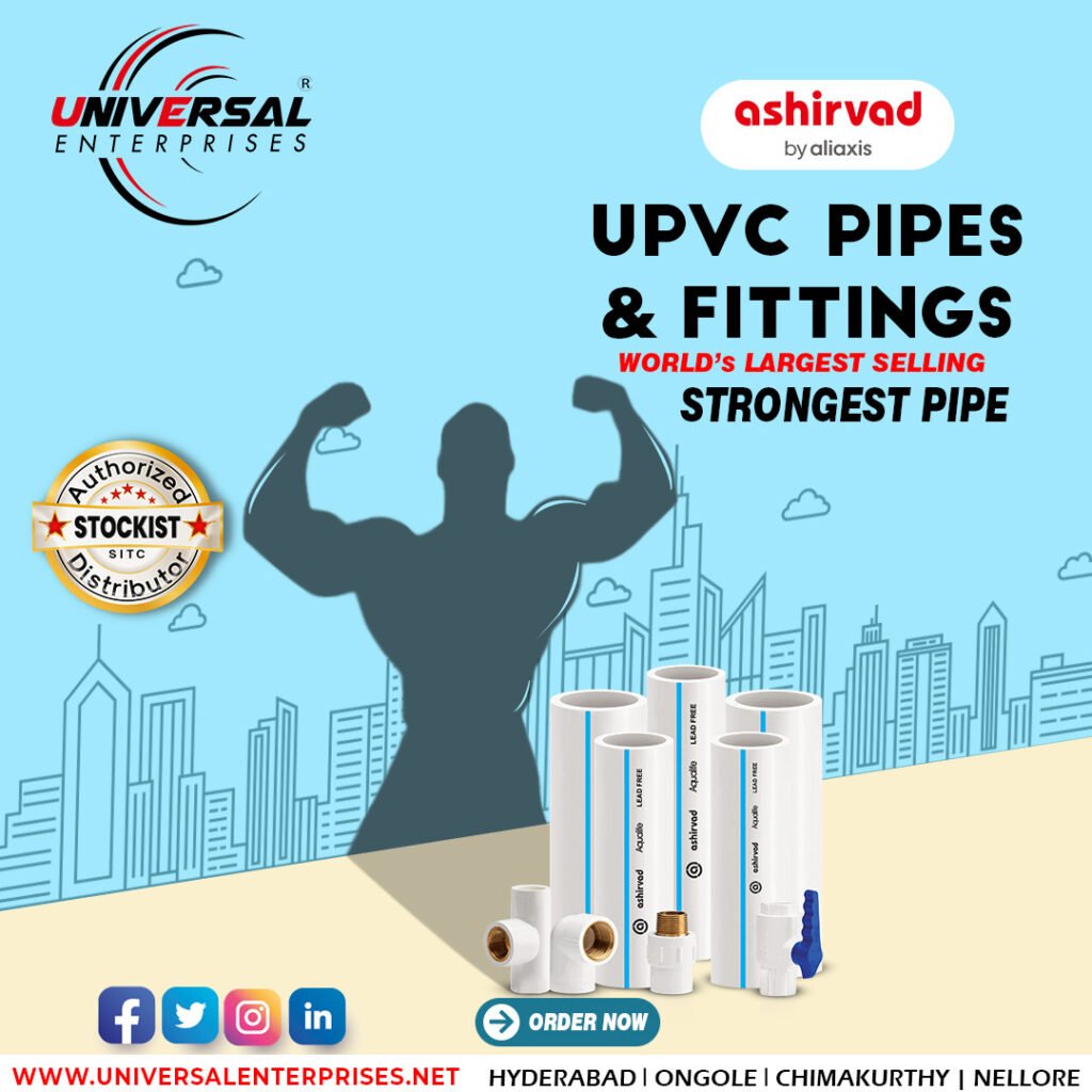 Ashirvad - Universal Enterprises - Authorized Distributor of PVC Pipes ...